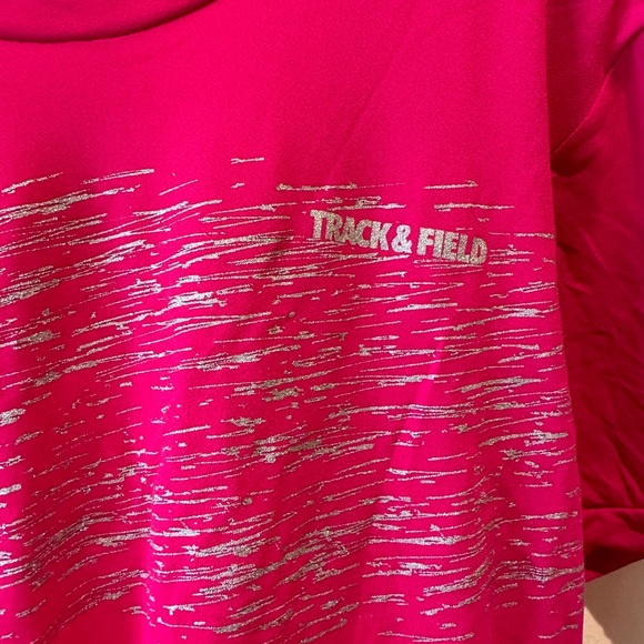 Track & Field Lightweight Recycled Thermodry Short sleeve tee size 11-12(girls) - Picture 2 of 6